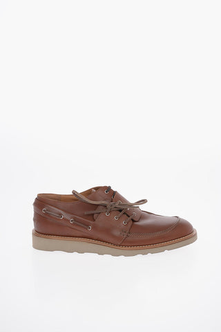 MM22 Double Asymmetrical Lace Up Loafer