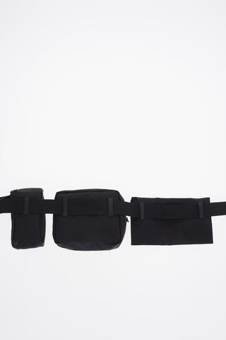 MM11 Leather Detailed Unstructured Bumbag