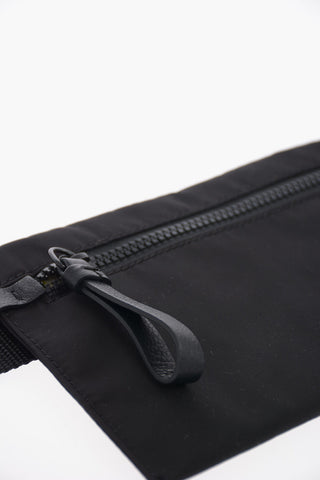 MM11 Leather Detailed Unstructured Bumbag