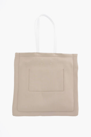 MM11 Borsa Tote con Applicazione Logo Numerico