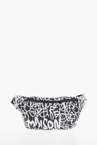 MM11 Logo Printed Leather GLAM SLAM Bum-Bag
