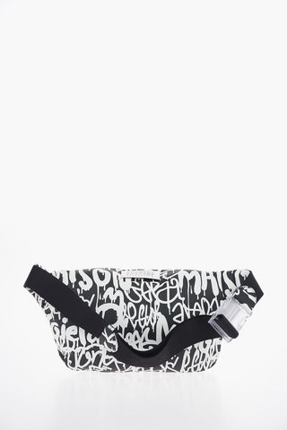 MM11 Logo Printed Leather GLAM SLAM Bum-Bag