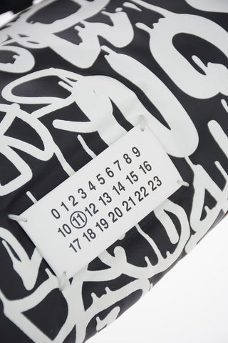 MM11 Logo Printed Leather GLAM SLAM Bum-Bag