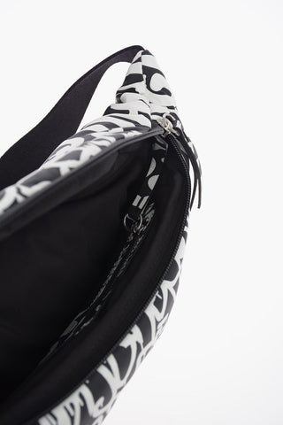 MM11 Logo Printed Leather GLAM SLAM Bum-Bag