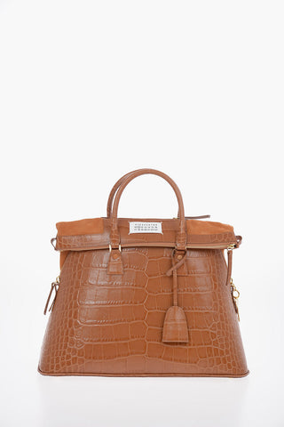 MM11 BORSA A TRACOLLA 2WAY STAMPA COCCODRILLO