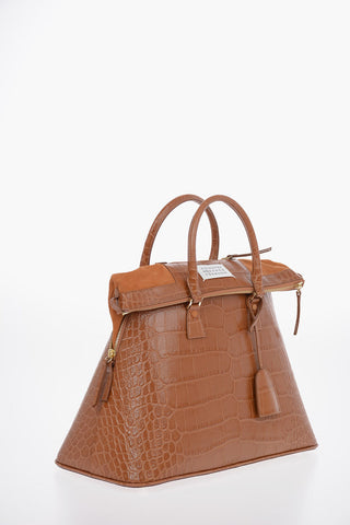MM11 BORSA A TRACOLLA 2WAY STAMPA COCCODRILLO