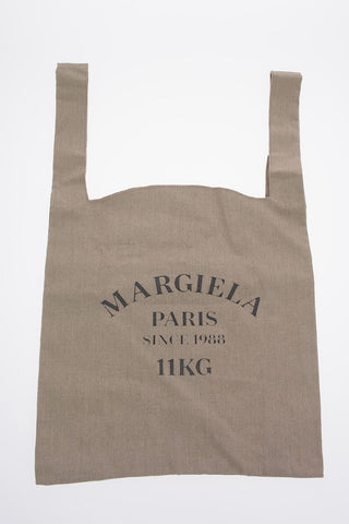 MM11 Logo Printed XL Maxi Shopping Bag