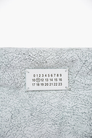 MM11 Cracked Leather GLAM SLAM Maxi Clutch