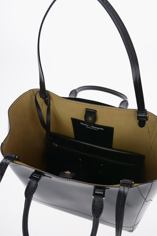 MM11 Patent Leather 4 Handle Tote Bag
