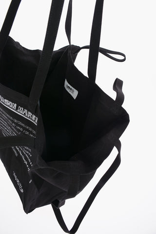 MM6 Canvas Multi-Handle Maxi Shopping Bag