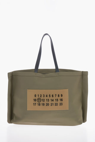 MM11 NEOPRENE LOGO SHOPPING TOTE