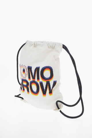 Canvas TOMORROW Drawstring Backpack