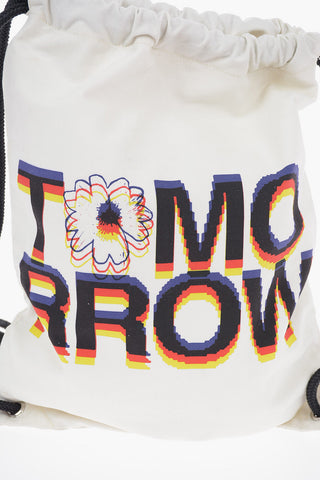 Canvas TOMORROW Drawstring Backpack