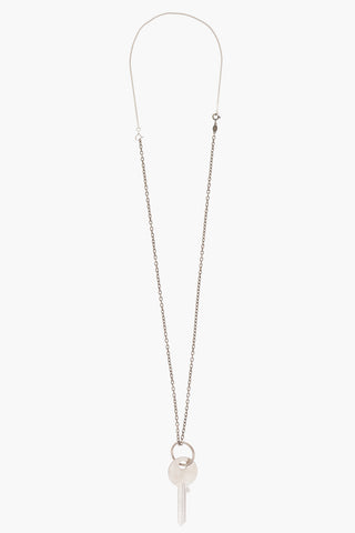 MM11 COLLANA IN ARGENTO CON PENDENTE CHIAVE
