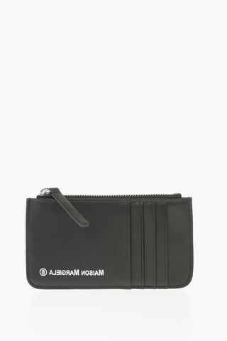 MM6 Faux Leather Card Holder