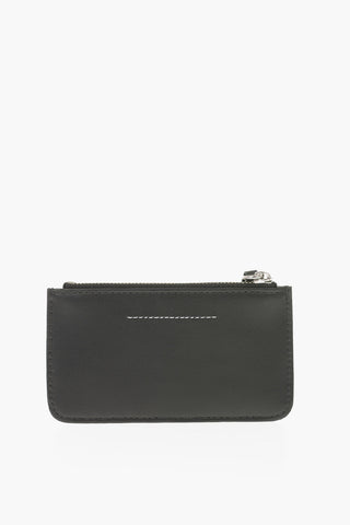 MM6 Faux Leather Card Holder