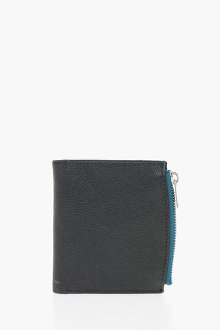 MM11 LEATHER WALLET WITH ZIPPED COIN POCKET