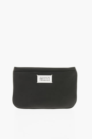 MM11 Leather Puffer Pochette