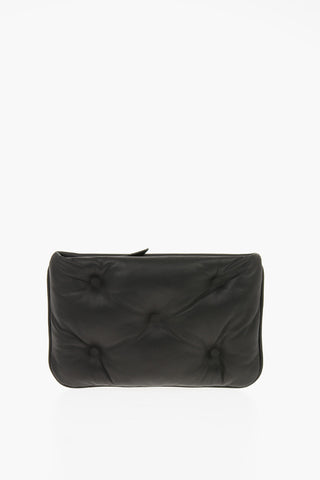 MM11 Leather Puffer Pochette