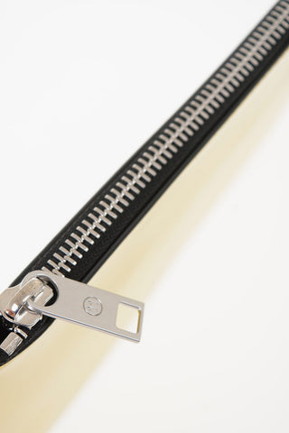 MM11 Leather Wallet with Zip Closure