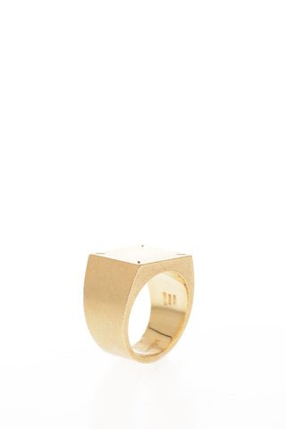 MM11 Silver signet ring