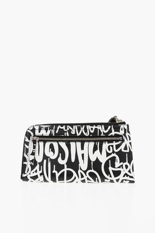 MM11 Graffiti Printed Leather Wallet