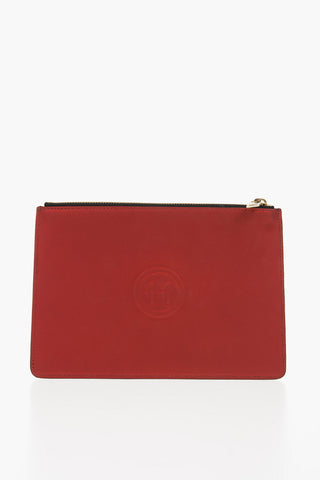 MM11 Metallic Leather Clutch