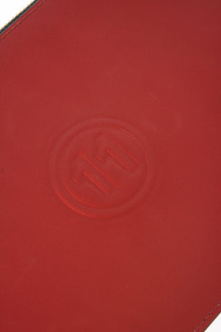 MM11 Metallic Leather Clutch