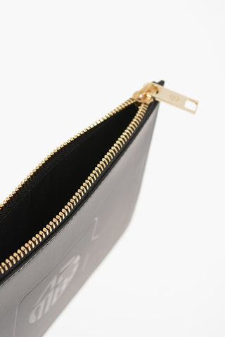 MM11 Metallic Leather Clutch