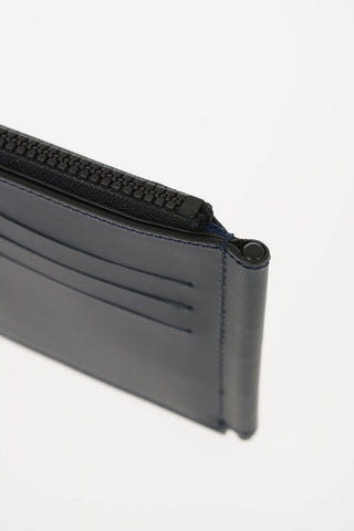 MM11 LEATHER WALLET WITH ZIPPED COIN POCKET