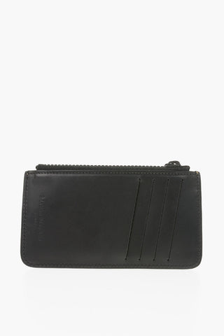 MM11 Leather Numbers Logo Card Holder