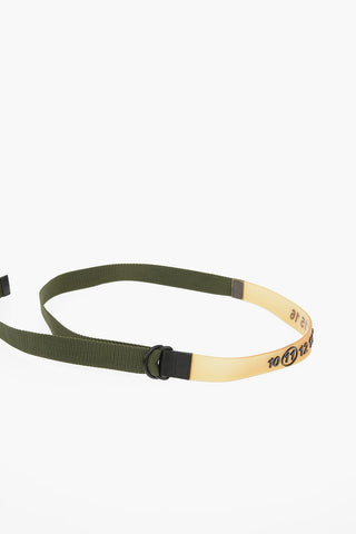 MM11 30mm 3D Logo Fabric Belt