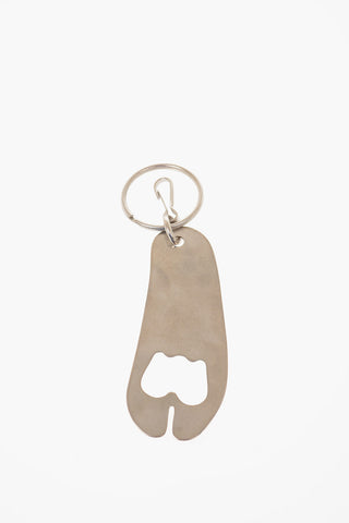 MM11 Brass Bottle-Opener Shaped Keyring