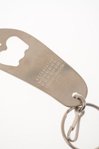 MM11 Brass Bottle-Opener Shaped Keyring