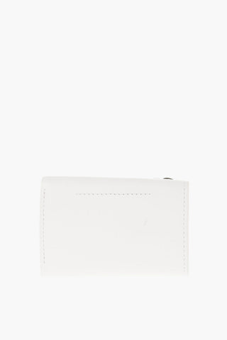 MM6 Faux Leather Printed Wallet