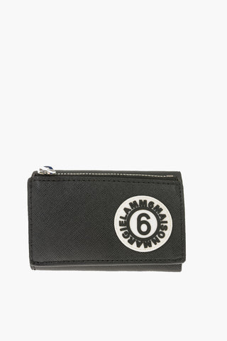 MM6 SAFFIANO ECOLEATHER COIN PURSE WALLET
