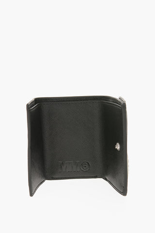 MM6 SAFFIANO ECOLEATHER COIN PURSE WALLET