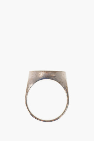 MM11 Silver Chevalier ring