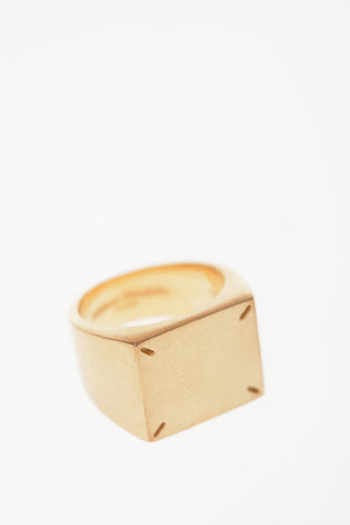MM11 Silver signet ring
