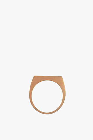MM11 Silver signet ring