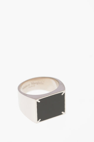MM11 anello in argento con sigillo