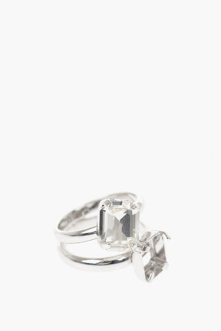 MM6 BRASS DOUBLE RING