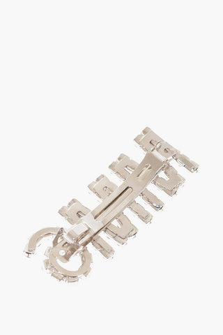 MM6 Brass Hairclip with Rinhestone
