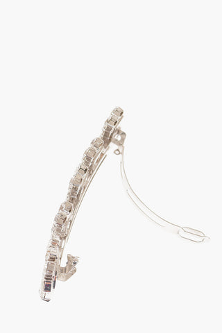 MM6 Brass Hairclip with Rinhestone