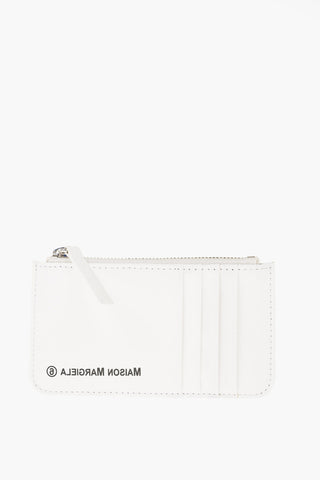 MM6 Faux Leather Card Holder