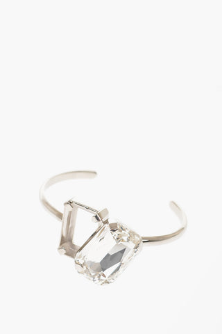 MM6 BRASS BRACELET WITH CRYSTAL