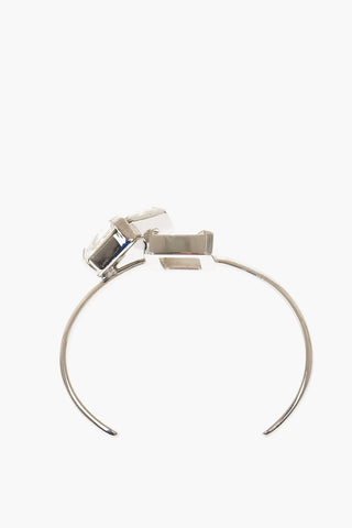 MM6 BRASS BRACELET WITH CRYSTAL