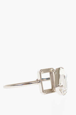 MM6 BRASS BRACELET WITH CRYSTAL