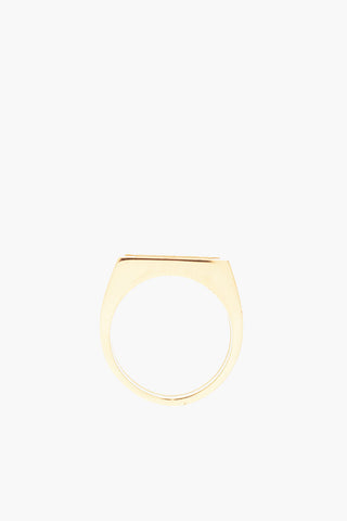 MM11 Silver double band ring