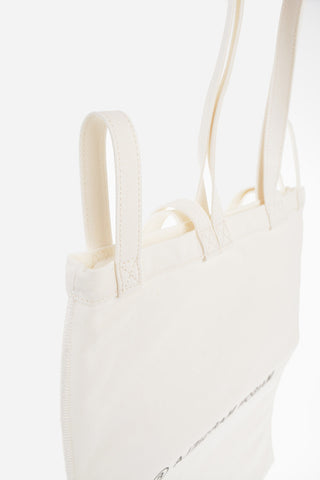 MM6 Canvas 6 Handle Tote Bag